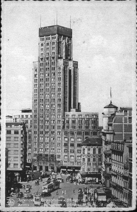 Anvers Antwerpen Torengebouw