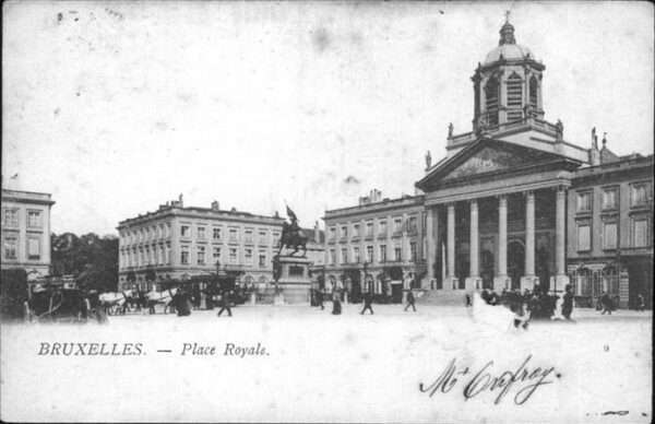 Bruxelles Bruessel Place Royale