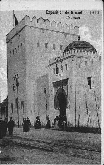 Bruxelles Bruessel Exposition 1910 Espagne