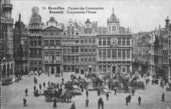 Bruxelles Bruessel Maison des Corporations