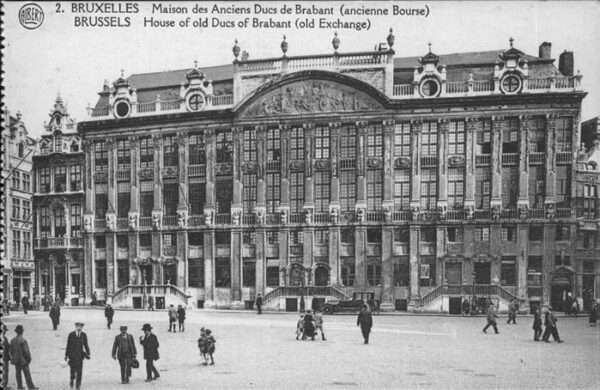 Bruxelles Bruessel Maison Anciens Ducs de Branbant
