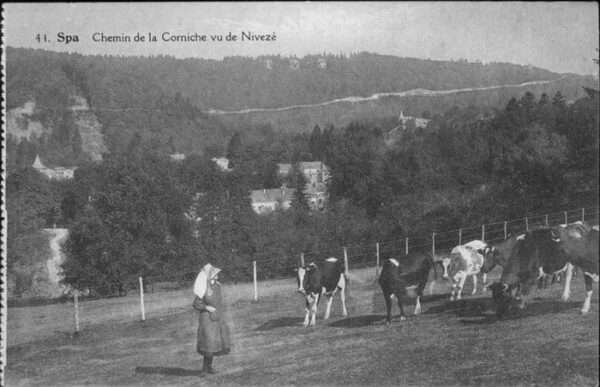 Spa Liege Chemin de la Corniche Kuhweide