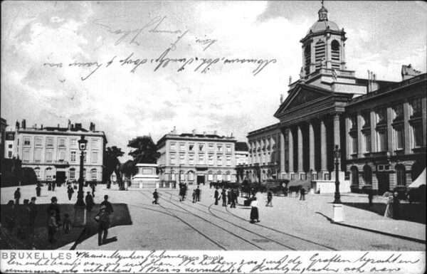 Bruxelles Bruessel Place Royale