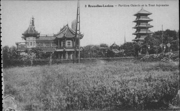 Laeken Pavillon Chinois Tour Japonaise