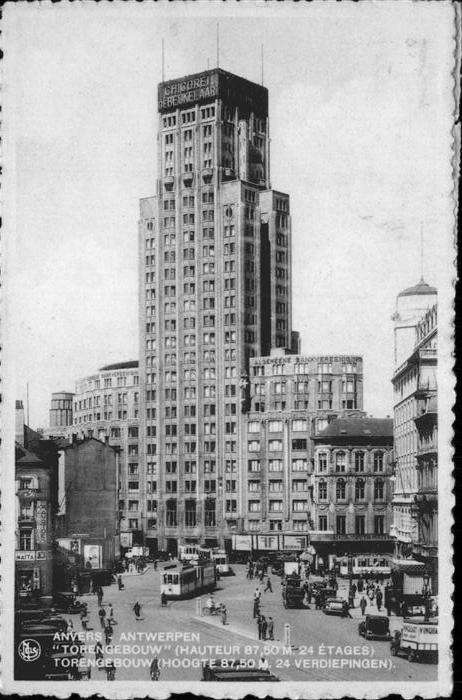 Anvers Antwerpen Torengebouw
