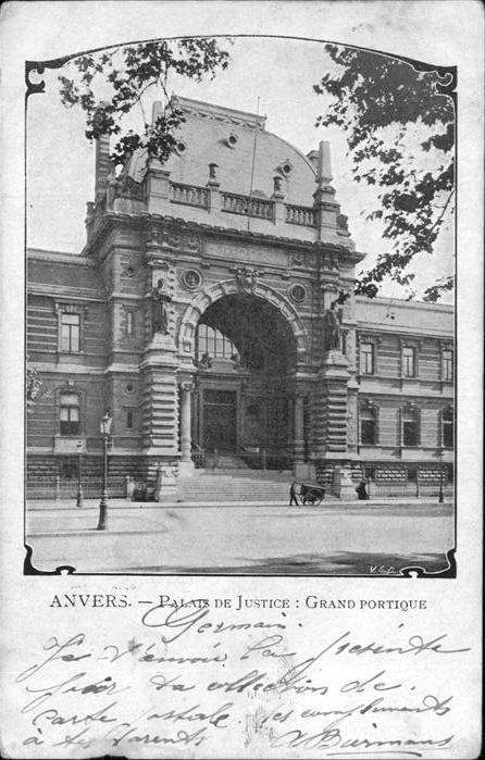 Anvers Antwerpen Palais Justice