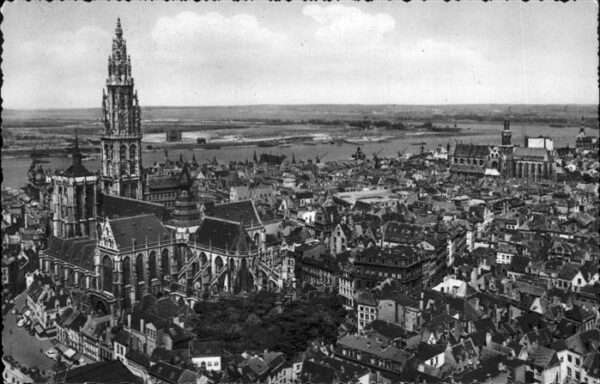 Anvers Antwerpen Panorama Cathedrale
