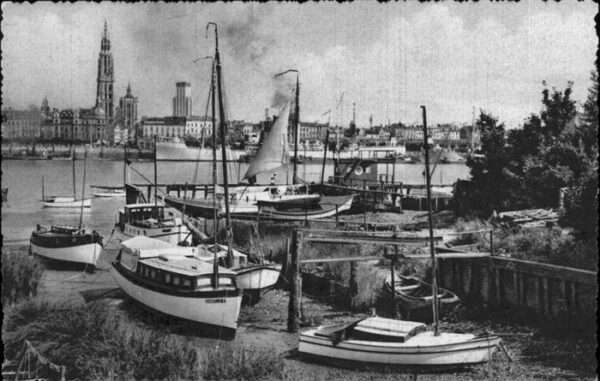 Anvers Antwerpen La Rade Boote