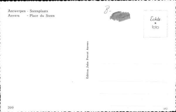 Anvers Antwerpen Place Steen – Bild 2