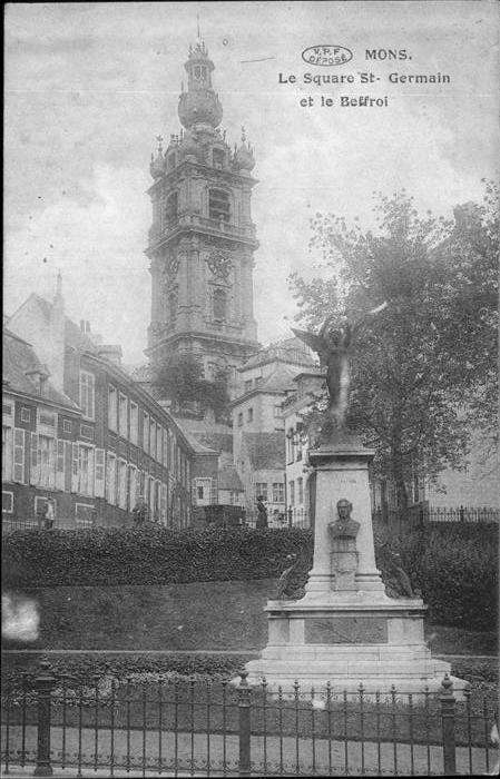 Mons Hainaut Square St. Germain Beffroi