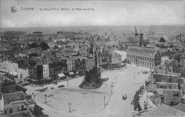Courtrai KORTRIJK Flandre Belgie Grand Place