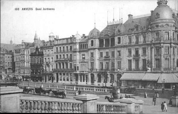 Anvers Antwerpen Quai Jordaens
