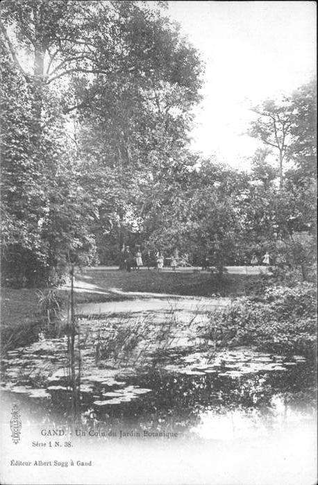 Gand Belgien Coin Jardin Botanique