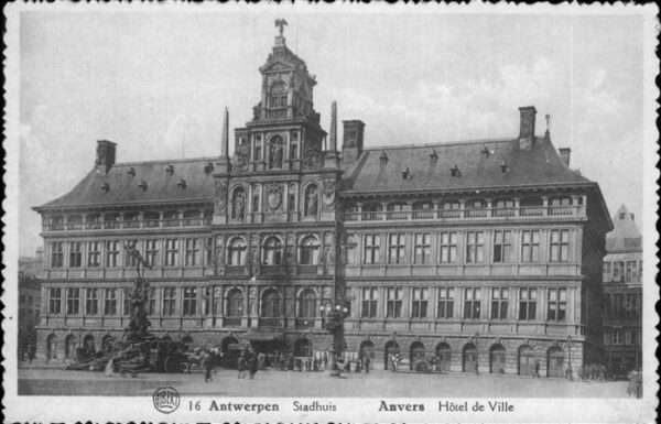 Anvers Antwerpen Hotel de Ville