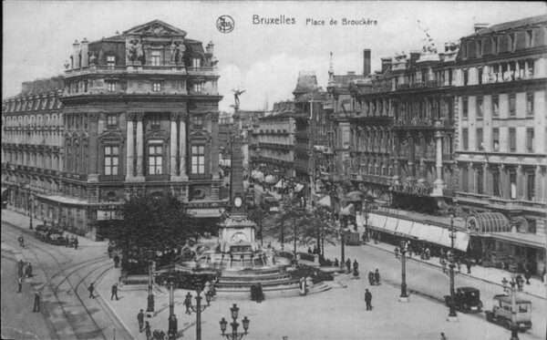 Bruxelles Bruessel Place Brouckere