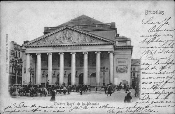 Bruxelles Bruessel Theatre Royal Monnaie