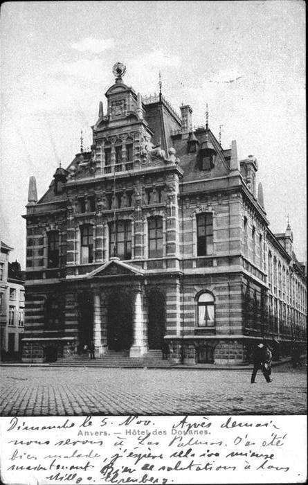 Anvers Antwerpen Hotel Douanes