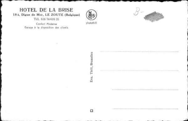Le Zoute Hotel de la Brise – Bild 2
