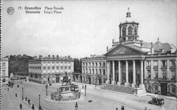 Bruxelles Bruessel Place Royale