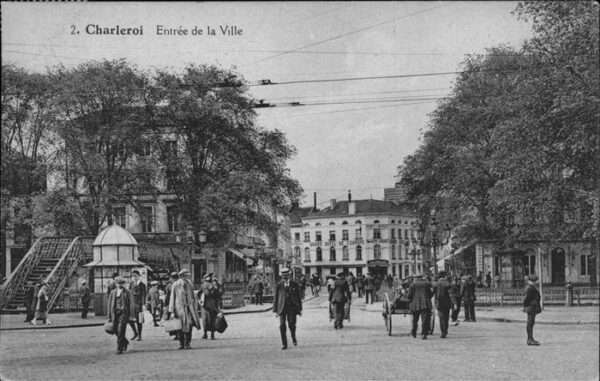 Charleroi Wallonie Entree Ville