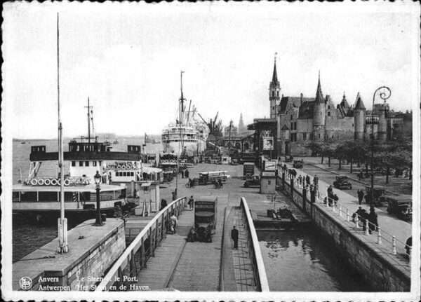 Anvers Antwerpen Le Steen Port