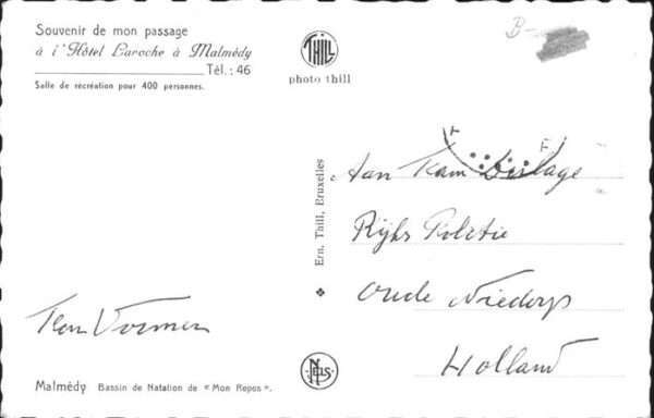 Malmedy Wallonie Hotel Laroche Bassin de Natation – Bild 2