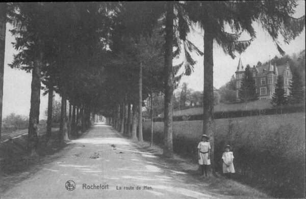 Rochefort Namur Wallonie Route de Han