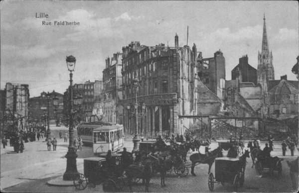 Lille Nord Rue faid_herbe Straßenbahn