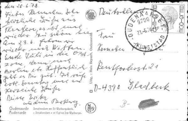 Audenarde West-Vlaanderen Smallendam Eglise Ste Walburge – Bild 2