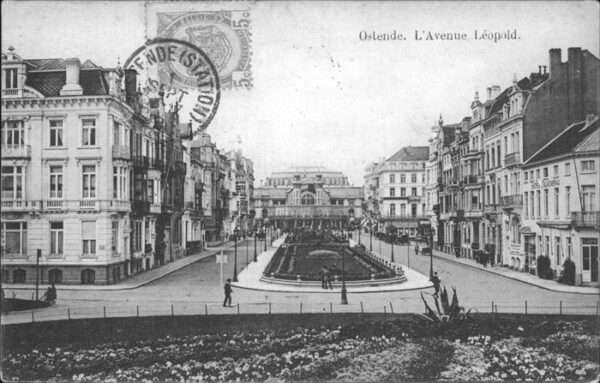 Ostende Oostende L'Avenue Leopold
