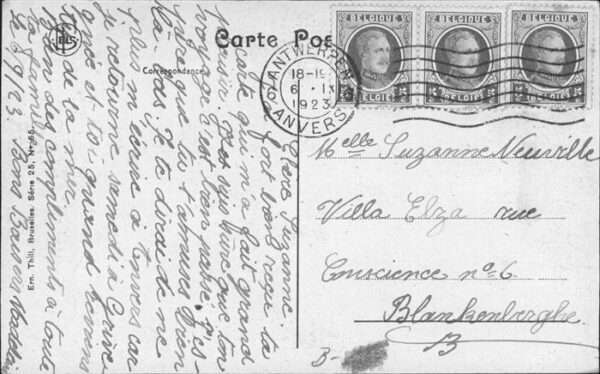 Anvers Antwerpen Atheneee Royal Place Victoire Straßenba – Bild 2