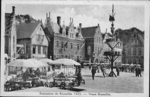 Bruxelles Bruessel Vieux Bruxelles Exposition 1935
