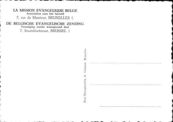 Bruxelles Bruessel Mission Evangelique Belge – Bild 2