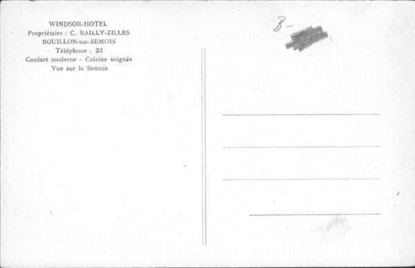Bouillon Wallonne Windsor Hotel – Bild 2