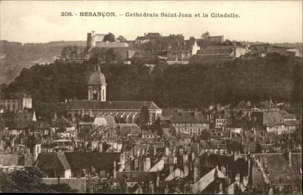 Besancon Doubs Cathedrale Saint-Jean Citadelle