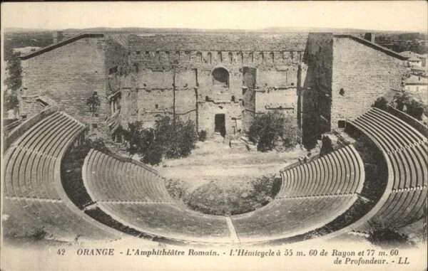 Orange Vaucluse Amphitheatre Romain