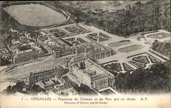 Versailles Yvelines Chateau Parc Luftbild