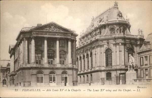 Versailles Yvelines Aile Louis XV Chapelle