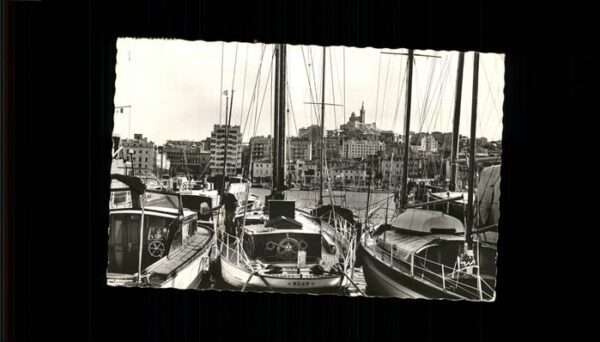 Marseille Bouches-du-Rhone Notre Dame de la Garde Port
