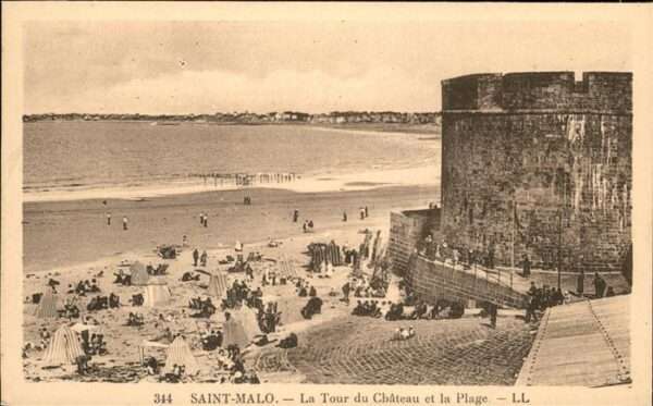 Saint-Malo 35 Tour Chateau Plage