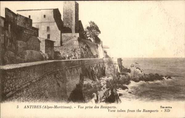 Antibes Alpes Maritimes Remparts