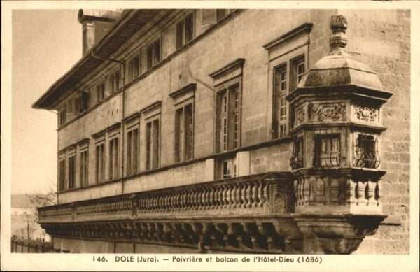 Dole Hotel Dieu Poiviere et Balcon