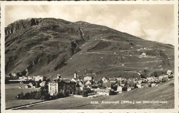 Andermatt Oberalpstrasse