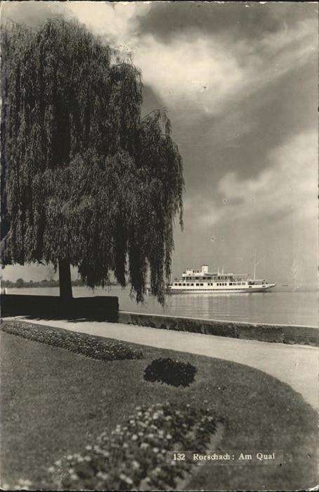 Rorschach Bodensee Quai Schiff