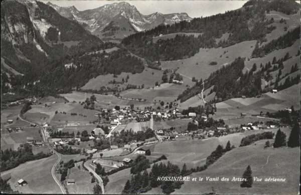 Rossiniere Fliegeraufnahme