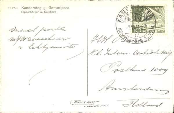 Kandersteg BE Gemmipass – Bild 2