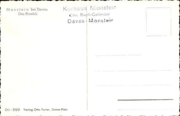 Davos GR Monstein Kirche – Bild 2