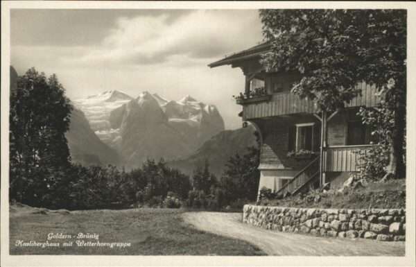 Hasliberg Goldern Hasliberghaus Wetterhorngruppe