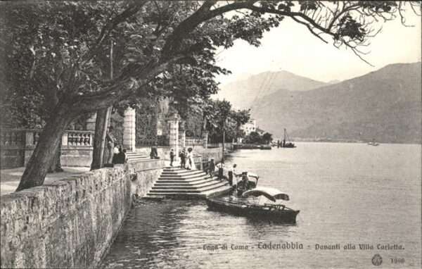 Cadenabbia Lago di Como Boot Villa Carlotta