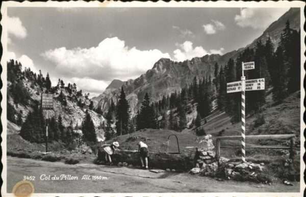 Col du Pillon Brunnen